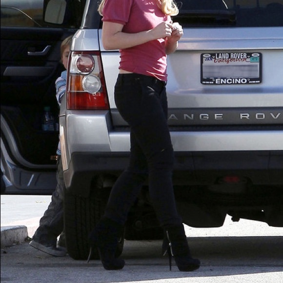 Bebe Nadine dark brown folded boots size 5 NWT - Picture 5 of 12